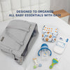 Hopop Tote Diaper Bag with Changing Mat One Size – Fern