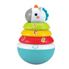 Hola Roly Poly Unicorn 3-in-1 Stacking Toy Rocker & Rattle 11 x 11 x 17 cm Multicolor
