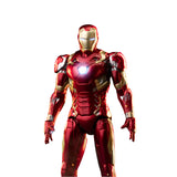 ZD Toys Marvel Infinity Saga Iron Man 4-Inch Iron Man Hall Of Amor Set-Mark 50