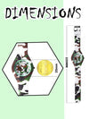 Spiky EVA38 Round Casual Analog Kids Watch 3–14Y – Camo