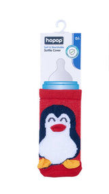 Hopop Soft & Stretchable Wide Neck Baby Feeding Bottle Cover -Assorted Pack Of 1
