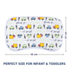 Hopop Soft Memory Foam Baby Head Shaping Pillow - Transport