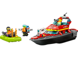 LEGO City Fire Rescue Boat 144 Pieces Multicolour