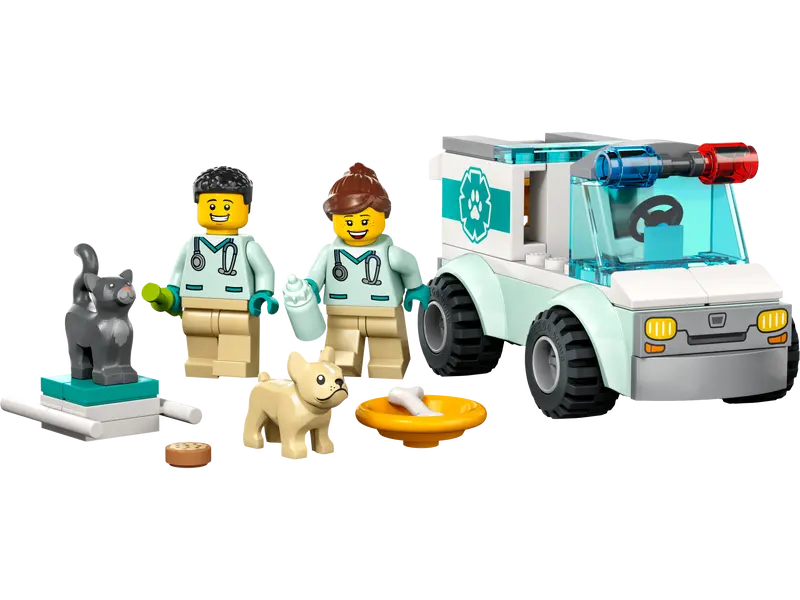 LEGO City Vet Van Rescue 4+ 58Pcs 60382