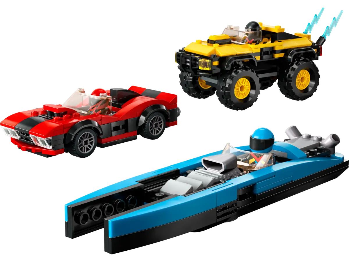 LEGO City Combo Race Pack 6+ 362Pcs 60395