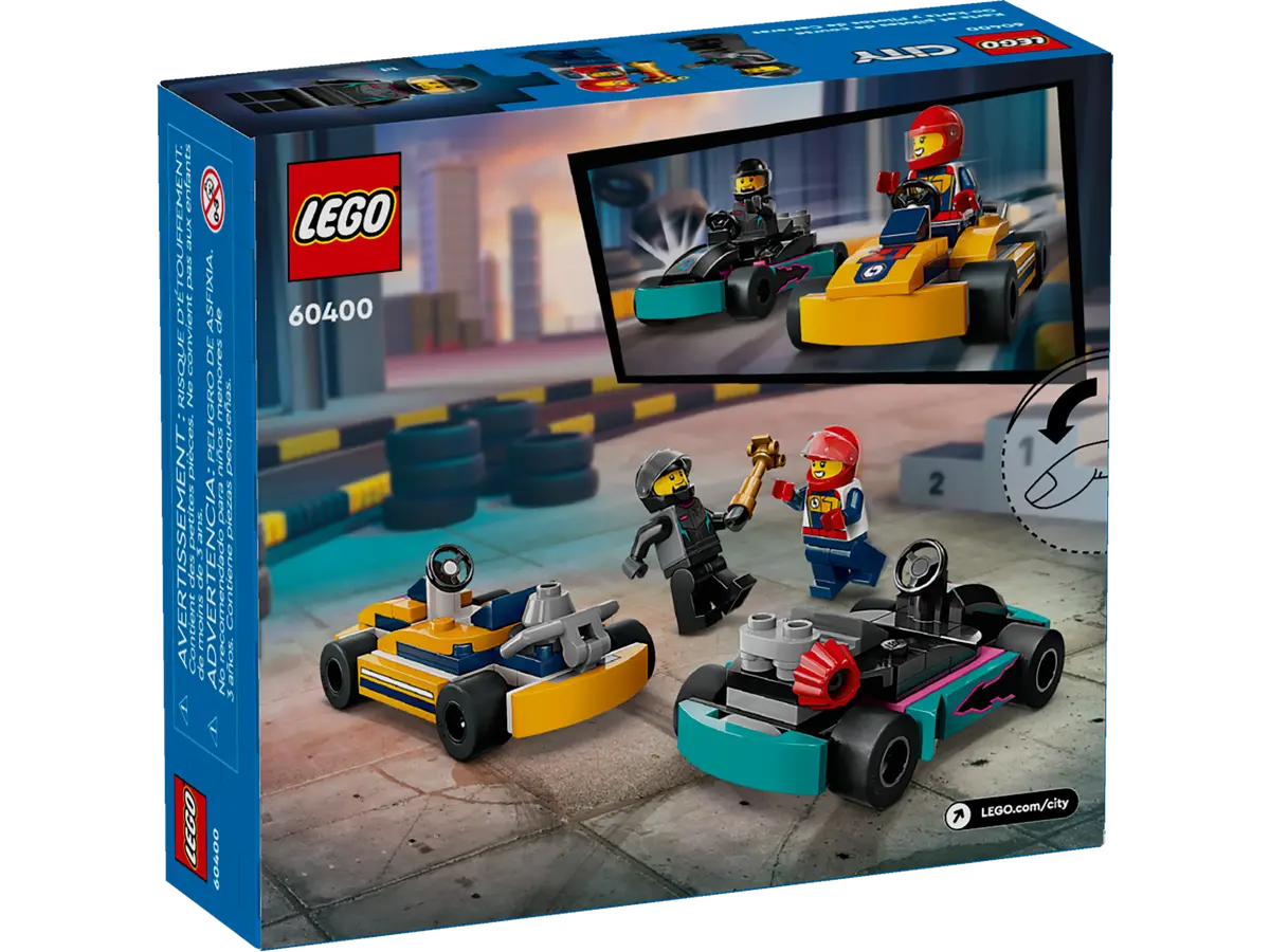 LEGO City Go-Karts and Race Drivers 5+ 99Pcs 60400