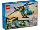 LEGO City Emergency Rescue Helicopter 6+ 226Pcs 60405