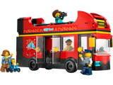 LEGO City Red Double-Decker Sightseeing Bus 7+ 384Pcs 60407