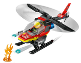 LEGO City Fire Rescue Helicopter 5+ 85Pcs 60411