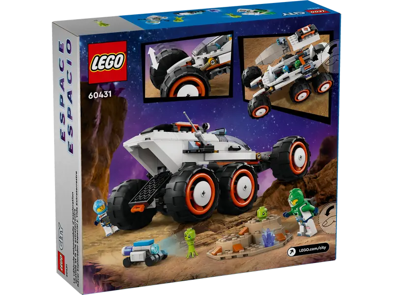 Lego Space 60431 Space Explorer Rover And Alien Life 6+