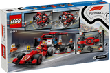 LEGO City F1 Pit Stop & Pit Crew With Ferrari Car 6+ 322Pcs 60443