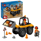 LEGO City Yellow Construction Wheel Loader 81 Pieces Yellow