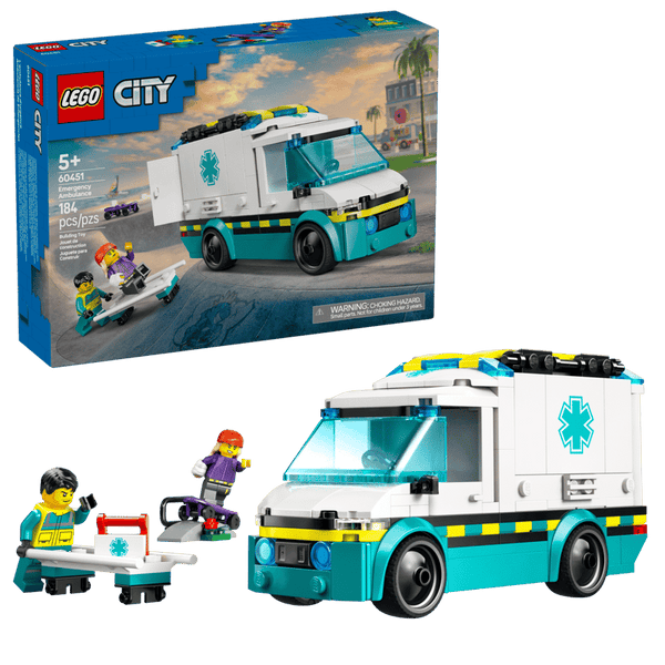 LEGO City Emergency Ambulance 5+ 60451