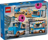 LEGO City Doughnut Truck Playset Vendor Vehicle Toy for Kids 5+ 196Pcs 60452