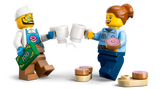 LEGO City Doughnut Truck Playset Vendor Vehicle Toy for Kids 5+ 196Pcs 60452