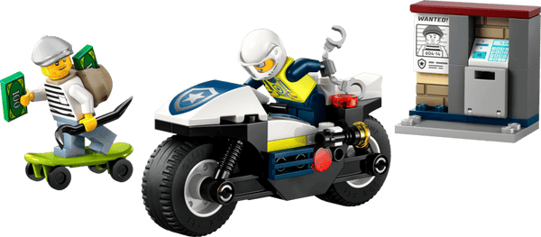 LEGO City Police Motorcycle Chase 4+ 60455
