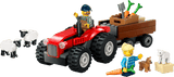 LEGO City Red Farm Tractor with Trailer & Sheep 4+ 60461