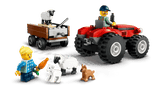 LEGO City Red Farm Tractor with Trailer & Sheep 4+ 60461