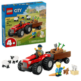 LEGO City Red Farm Tractor with Trailer & Sheep 4+ 60461