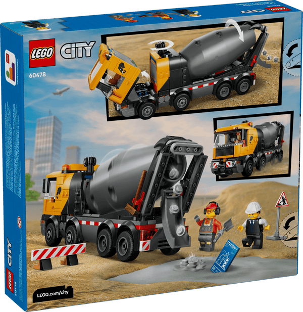 LEGO City Cement Mixer 7+ 60478