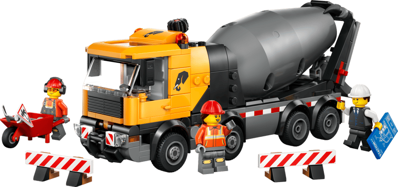 LEGO City Cement Mixer 371 Pieces Multicolour