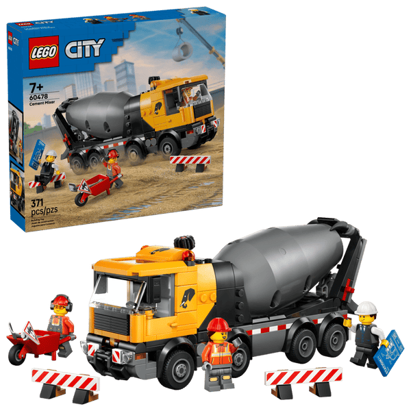 LEGO City Cement Mixer 7+ 60478
