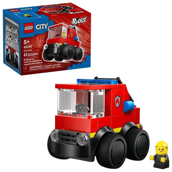 LEGO City Rides – Fire Truck 5+ 60482