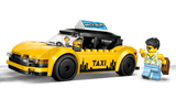 LEGO City Yellow Taxi 122 Pieces Yellow