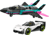 LEGO City Jet vs. Car 259 Pieces 7 × 21 × 16 cm Multicolour