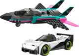 LEGO City Jet vs. Car 259 Pieces 7 × 21 × 16 cm Multicolour