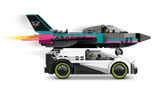 LEGO City Jet vs. Car 259 Pieces 7 × 21 × 16 cm Multicolour