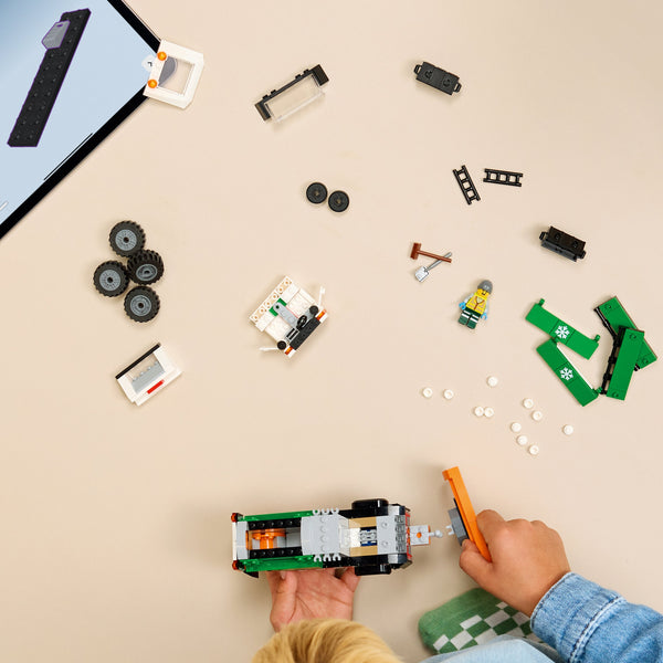 LEGO City Snowplow Truck Toy Vehicle with Minifigure 60490