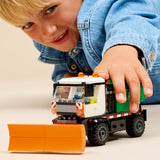 LEGO City Snowplow Truck Toy Vehicle with Minifigure 60490