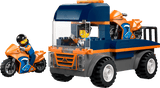 LEGO City Motorcycle Transporter 88 Pieces 8 × 14 × 7 cm Multicolour