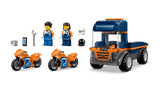 LEGO City Motorcycle Transporter 88 Pieces 8 × 14 × 7 cm Multicolour