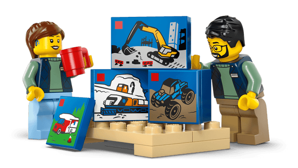 LEGO City The LEGO Van 276 Pieces 6Y+ – Yellow