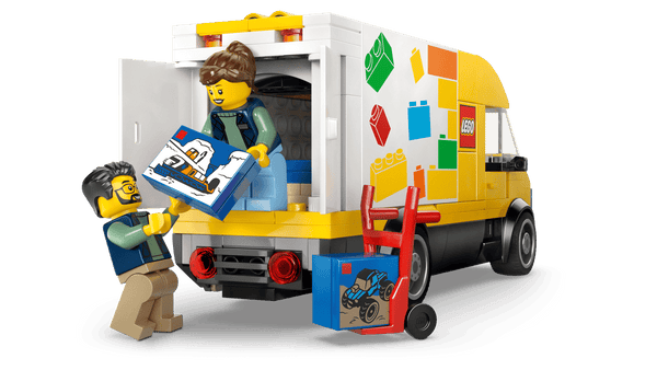 LEGO City The LEGO Van 276 Pieces 6Y+ – Yellow