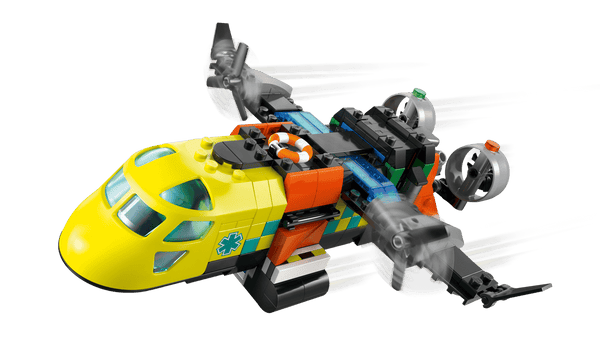 LEGO City Airplane, Service Truck & Hovercraft Remix 990 Pieces 7Y+ – Multicolor