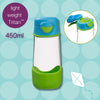 B Box Tritan Sport Spout Drink Bottle 450Ml - Ocean Breeze Blue Green