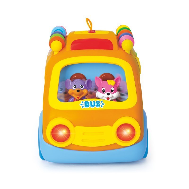 Hola Shape Sorting Happy Bus 18M+ Multicolor