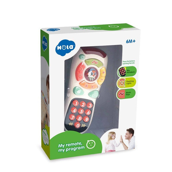 Hola My Remote Interactive Musical Learning Toy 17 x 7 x 3.5 cm Multicolor