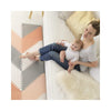 Skip Hop Grey & Peach Playspot Geo Foam Tiles