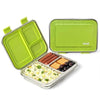 Basil Bento Neo 3 Compartment Lunchbox 1000 ml Matcha