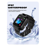 Spiky Basilisk Smartwatch with GPS Location, Camera, SOS Chat & Voice Calling - Black