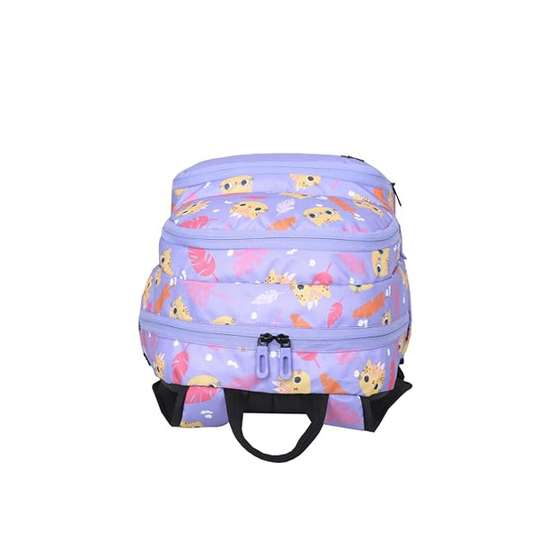 Arctic Fox Wink Kitty Kids School Backpack 21 Ltr. - Grapemist