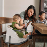 Ingenuity Baby Base 2-in-1 Booster Feeding & Floor Seat 43.8 × 38.7 × 29.8 cm Cashmere