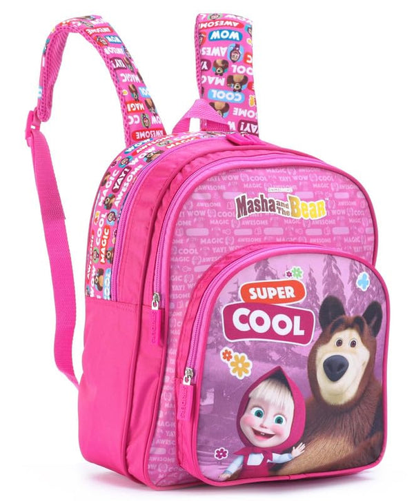 Striders School Bag for Kids 14" - Masha & Bear