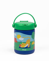 Kicups Joyful Jar Stainless Steel Insulated Food Jar 488 ml Green