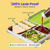 Basil Bento Neo 3 Compartment Lunchbox 1000 ml Matcha