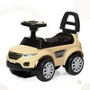Dash Evok Stylish Manual Ride on Car with Back Rest (1 Years Plus) - Brown